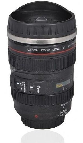 Copo Caneca Termica Em Forma De Lente Canon 24-105mm