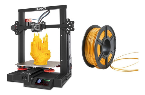 Imagem 1 de 8 de Filamento Pla Premium + Impressora 3d Neptune 2s