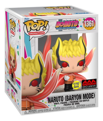 Naruto Modo Baryon Gitd Funko Pop 1361 / Boruto Aaa Exclusiv