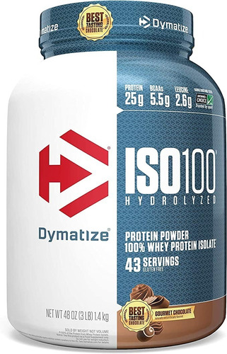 Proteina Iso 100 Chocolate 3 Lb - L a $200633