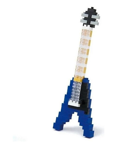 Nanoblock Guitarra Eléctrica Instrumento Nbc-095