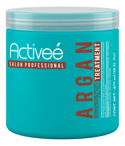 Tratamiento Capilar Argan Activee Cuidado Intensivo
