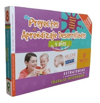 Libro Mis Proyectos De Aprendizaje Desarrollados 4 Años 1t