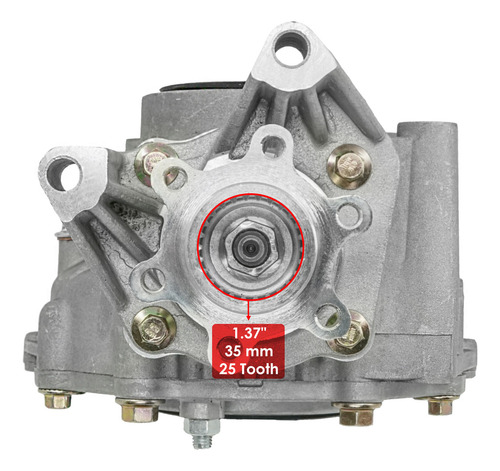5ug-46101-10-00 5ug-g6172-00-00 Rear Differential W/driv Cch