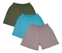 Comprar Pack 3 Shorts Dama French Terry