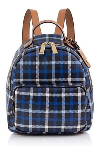 Cartera Mochila Tommy Hilfiger Core - Plaid