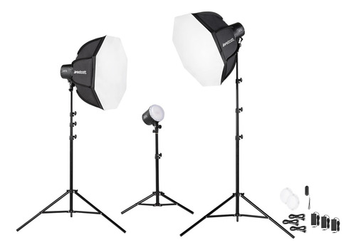 Kit De Iluminación Westcott U60-b Led Bicolor Softbox De 3 L