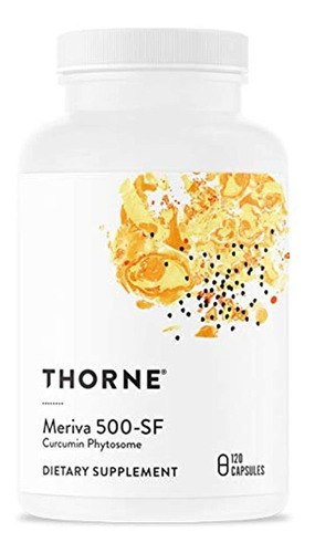 Thorne Research Suplemento Fitórico De Curcumina  120 Cáp