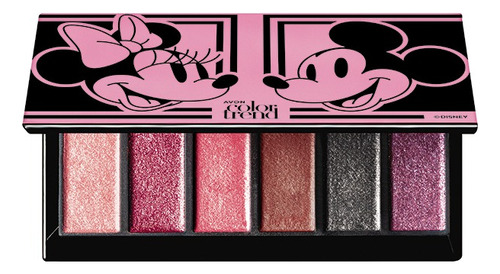 Paleta de sombras de ojos, 4,2 g, colección Disney Avon Pink