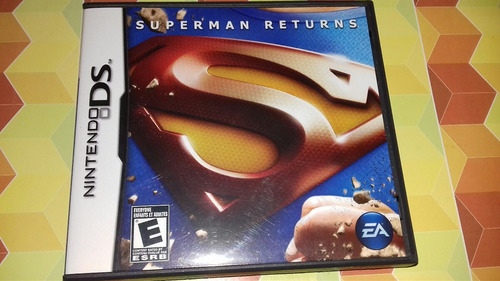 Super Man Returns De Nintendo Ds,funcionando.