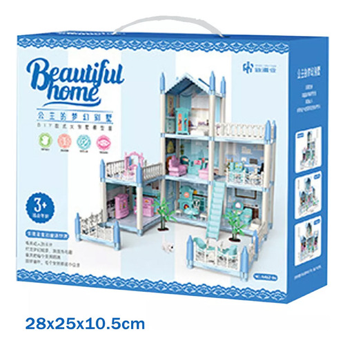 Mueble Adhesivo Totalmente Luminoso Parque Casa Da Barbie
