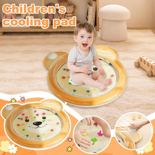 Colchoneta Inflable De Agua Sensorial Para Bebé