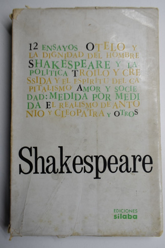 Shakespeare. En Un Mundo Cambiante                      C194