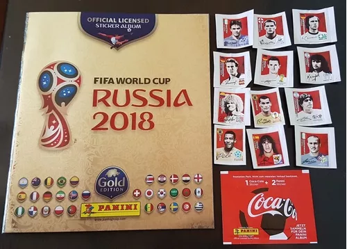 Álbum GOLD EDITION da Copa 2018