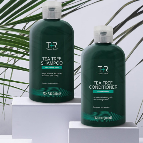 True+real Acondicionador De Arbol De Te, Formula Hidratante