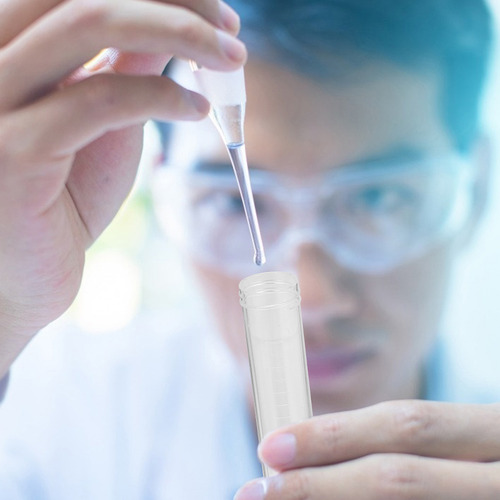 Frascos De Plástico De 10 Ml Con Tapa, 10 Unidades, Toma De