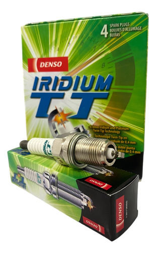Bujía Denso Doble Iridium Tt Toyota Corolla 2009 2010 2011