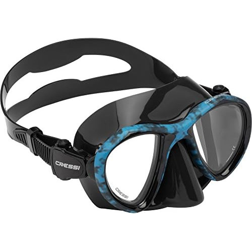 Adult Free Diving Photographer Low Volume Mask With Sil...