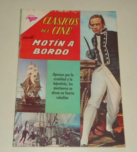 #r Clasicos Del Cine N° 94 - Motin A Bordo - Ed. Novaro 1963