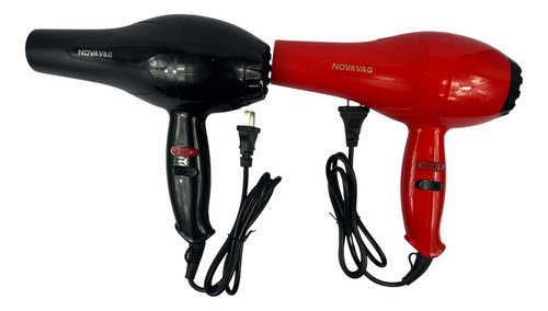 2 Pzs Secadora Cabello Aire Caliente O Frio Nova V&g