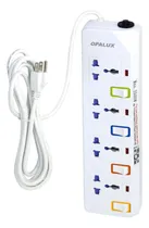 Comprar Supresor De Picos 4 Salidas + Toma A Tierra Op-e106t Opalux