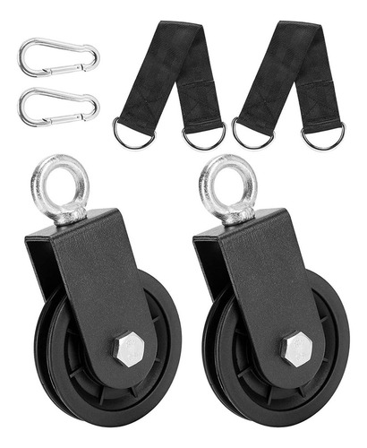 A 2 Paquetes Rueda De Polea Para Equipos De Gimnasio En Casa
