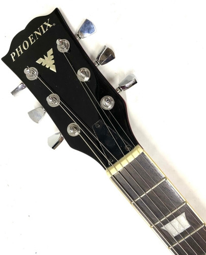 Guitarra Phoenix Les Paul Sb Novo Original Estava Mostruario