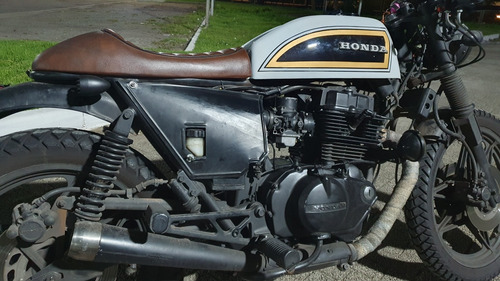 Cb 450 Custom - Customizada Cafe Racer - Branca