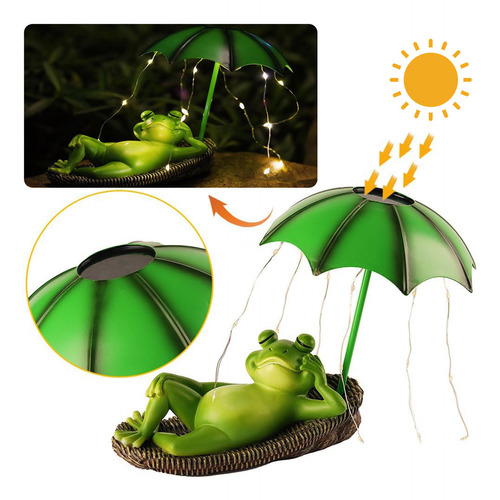 Solar Frogs Garden Solar Light Sculpture Lights Solar Frogs