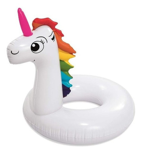 Imagen 1 de 8 de Inflable Unicornio Salvavidas 36123 Bestway Educando