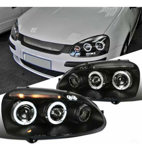 Faros Bora Golf 2006 2007 2008 2009 2010 Led Lupa Drl Par