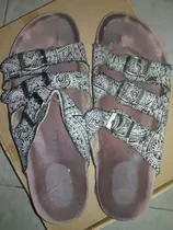 Comprar Sandalias Dama 37 Con Tiras Y Hebillas, Divinas 