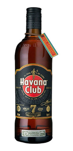 Imagen 1 de 1 de Botella Ron Havana Club Añejo 7 Años 700ml
