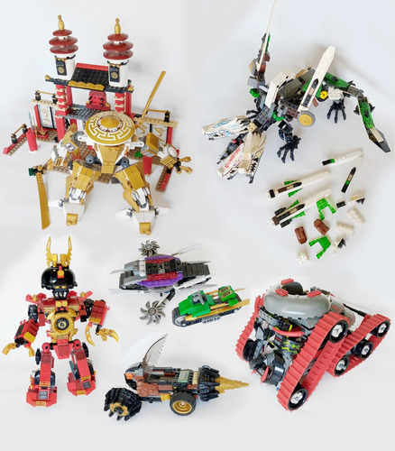 Lego Ninjago 1647 Piezas Originales No Comprar Sin Consultar