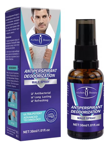 Desodorante Antitranspirante Blanqueador Antibacterial Men