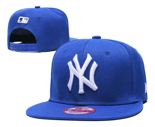 Gorro New York Yankees Visera Plana Ajustable 