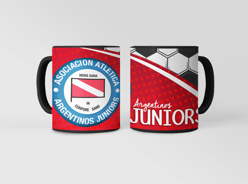 Taza Equipo De Fútbol Argentinos Juniors Bichos Colorados