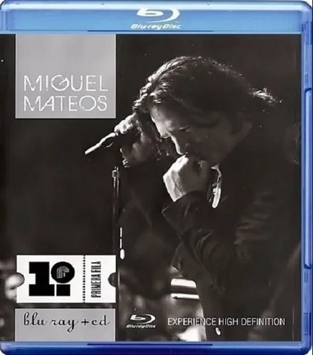 Miguel Mateos Primera Fila Bluray + Cd Cerrado