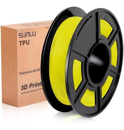 Filamento Tpu Sunlu 500gr Flexible 1.75mm Calidad Premium 