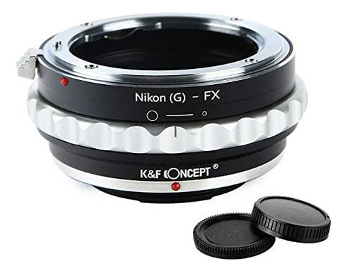 Anillo Adaptador De Objetivo Kf Concept Nikon G Fuji X ...