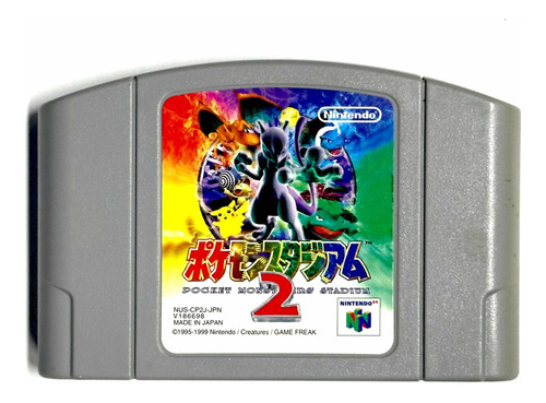 Pokémon Stadium 2 Jp - Juego Original Para Nintendo 64