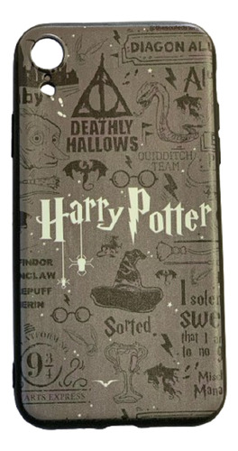 Capinha Harry Potter Para Iphone Xr Preta Fosca E Mágica Preto Harry Potter