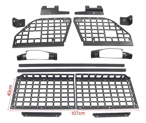 Para Land Rover Discovery 5 2017-2 Sistema Panel Modular Kit