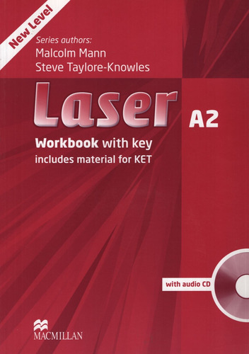 Laser A2 - Workbook With Key + Audio Cd