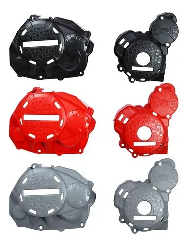 Protetor De Tampas Do Motor Xr200 Nx200 Defender Amx Cores