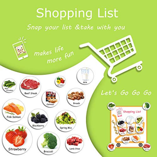Imanes De Nevera Morcart Imanes De Lista De Comestibles Para