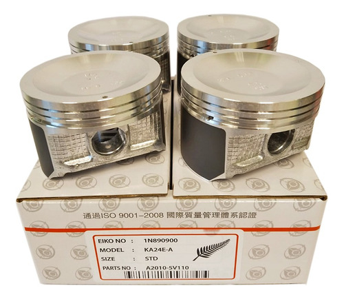 Set Piston Nissan D21 Std 2.4 Ka24d 2008-2012 89x1.2x1.2x2.5