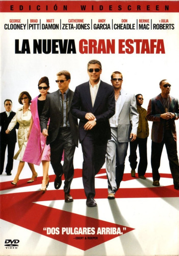 La Nueva Gran Estafa ( Clooney Roberts Pitt ) Dvd Original