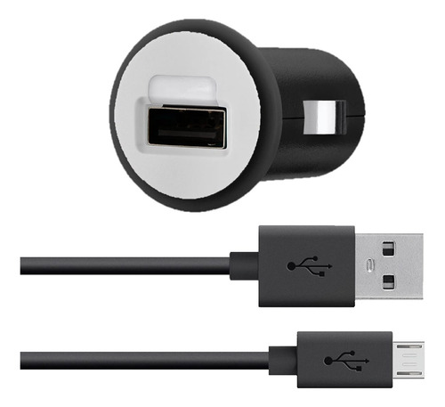 Cargador Auto Belkin F8m700bt04 10w + Cable Micro-usb 1.2m