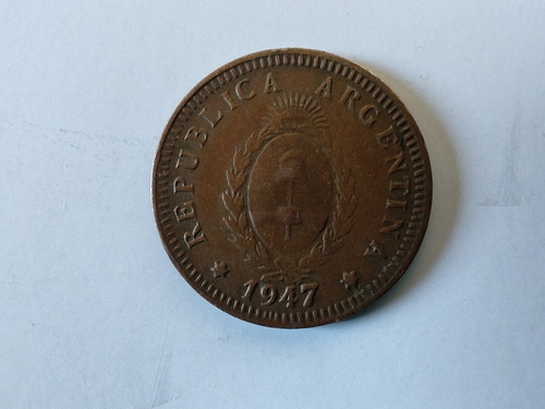 Moneda Argentina 2 Centavos 1947 (x785